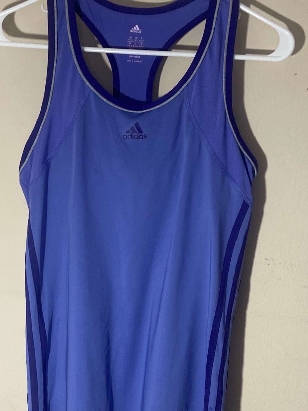 adidas Women’s Purple Racerback One-Piece